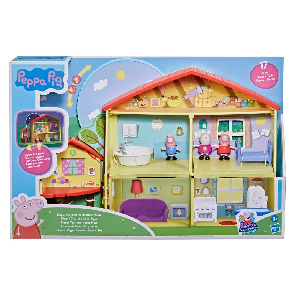 Peppa Pig La Casa De Peppa Dia Y Noche