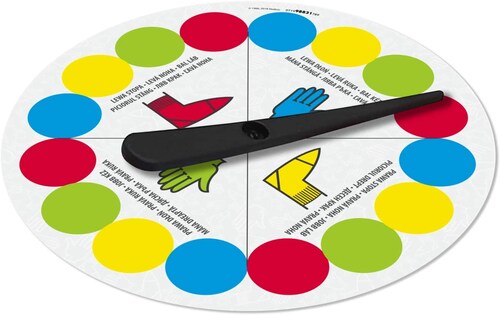 Hasbro Gaming Twister Juego De Tapete.