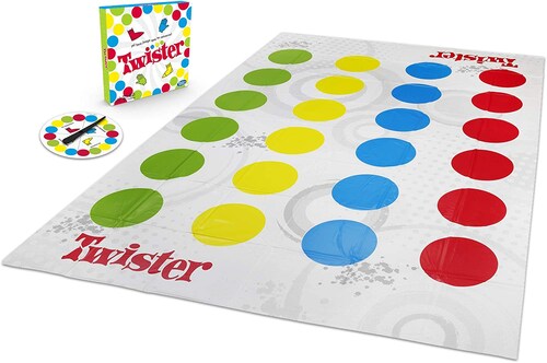 Hasbro Gaming Twister Juego De Tapete.