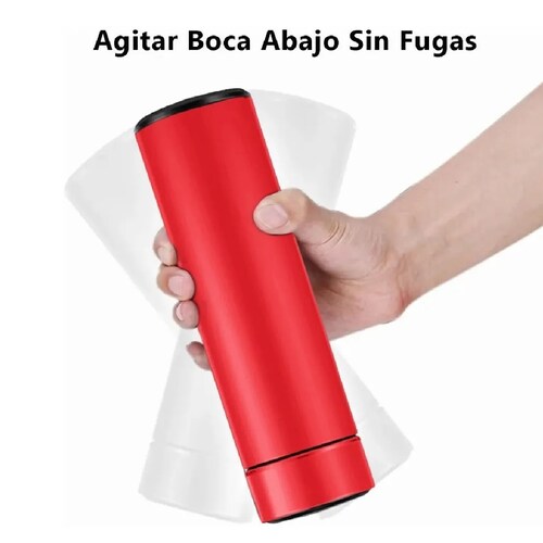 Termo Digital Inteligente De Acero Inoxidable 500ml. Red