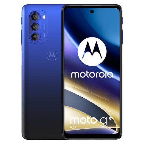 Celular Motorola Moto G51 5G Dual Sim 128GB Indigo Blue 4GB Ram