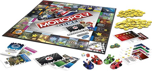 Juego De Mesa Monopoly Gamer Mario Kart Hasbro E1870