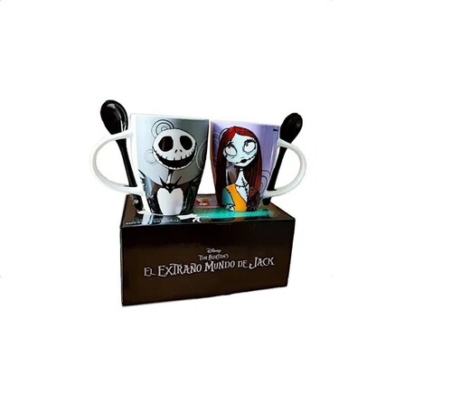Juego De 2 Tazas El Extraño Mundo De Jack