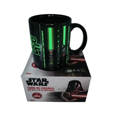 Taza Harry Potter Luminosa, Brilla En La Oscuridad