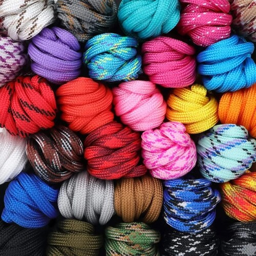 Kit Cuerda Paracord 550 30 Colores Combinado 90m