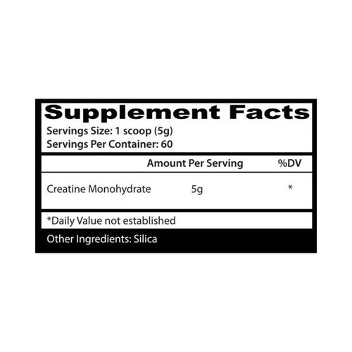 Creatina Insane Labz Creatine Monohydrate 300g 60 Serv.