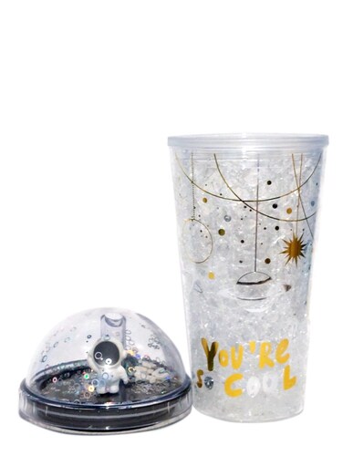 Vaso Infantil Retroiluminado De Astronauta 