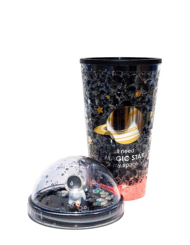 Vaso Infantil Retroiluminado De Astronauta 