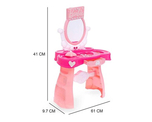 Tocador infantil Barbie con Accesorios