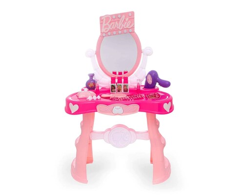 Tocador infantil Barbie con Accesorios