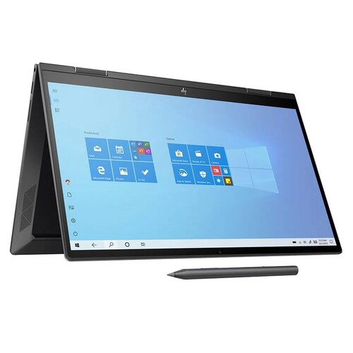 Laptop Hp Envy 15-ED1501LA, Intel Core i5-1135G7  12GB  512GB + 32GB Optane Windows 11 - Negro + audifonos + mochila + mouse