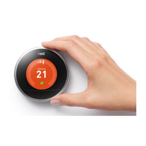 Termostato Inteligente Nest 3ra Gen Stainlees Steel Acero Inoxidable