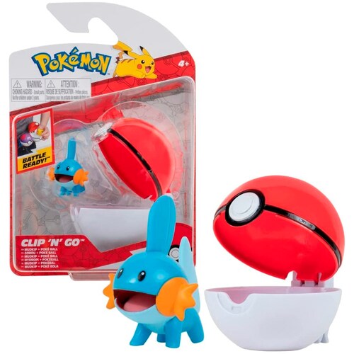 Pokemón Mudkip + Repeat Ball