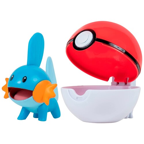 Pokemón Mudkip + Repeat Ball