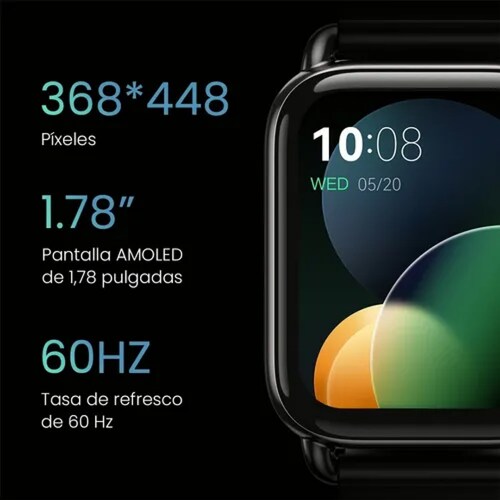 Haylou Rs4 Plus (ls11) V5.2 Reloj Inteligente Amoled Display
