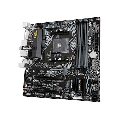 Tarjeta Madre Gigabyte B550M DS3H AC AM4 DDR 128GB  M-ATX B550M DS3H AC.