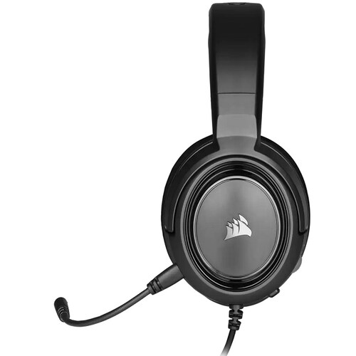 Diadema Corsair HS45 SURROUND Gamer Headset USB y 3.5mm Carbon CA-9011220-NA