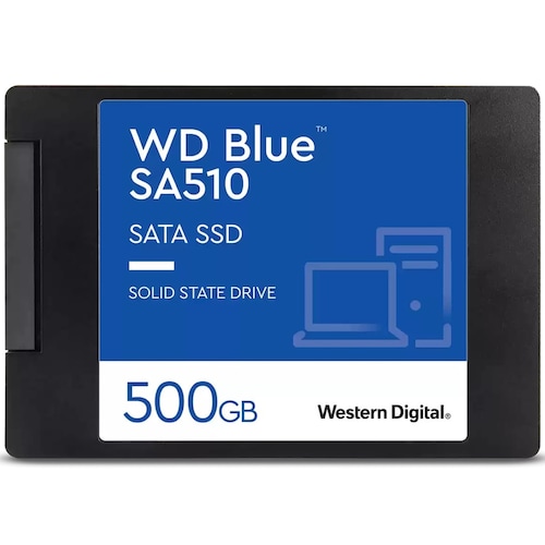 Unidad Estado Solido SSD 500GB Western Digital WD Blue SA510 WDS500G3B0A