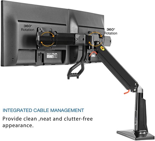 Soporte North Bayou H180 De Mesa Para Tv/monitor De 22 A 32 Negro