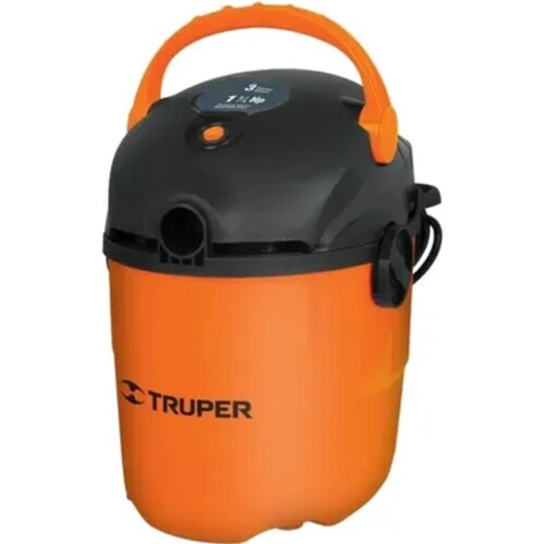 Aspiradora Truper ASPI-03 11L naranja/negra 120V 60Hz