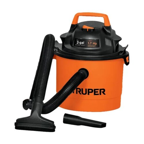 Aspiradora Truper ASPI-03 11L naranja/negra 120V 60Hz