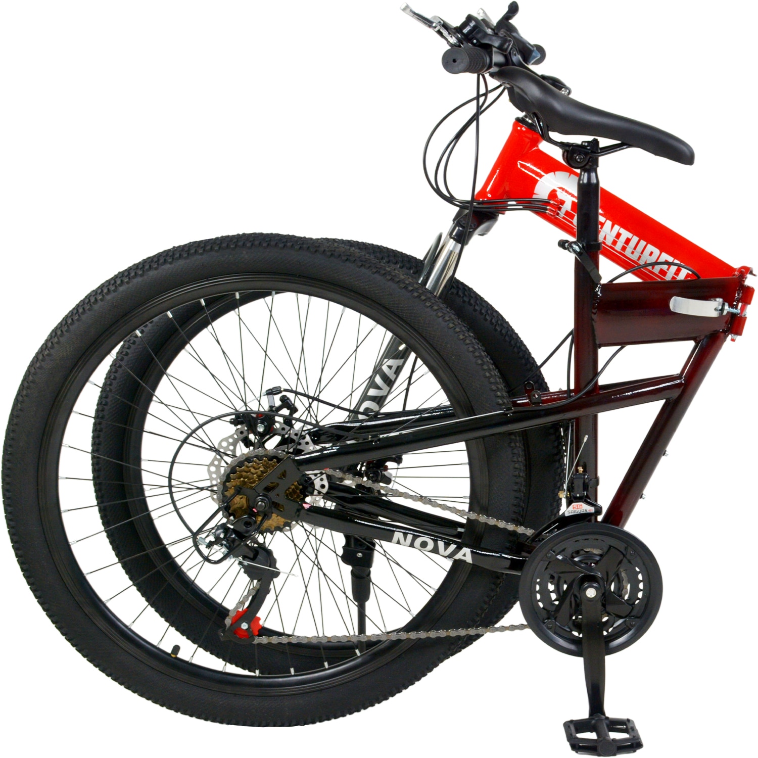 Bicicleta plegable con freno de disco hot sale