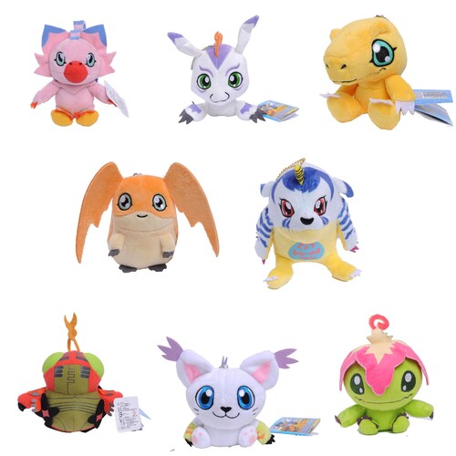 Peluche De Felpa Digimon Adventure 10 Cm Agumon.