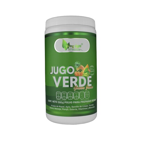 Jugo Verde - Absorve Nutrientes, Controla Colesterol, Trigliceridos, Glucosa
