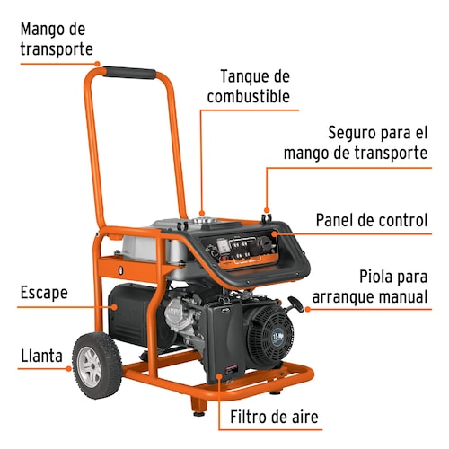 Generador de luz bifasico 8,000w portatil para casas completas 
