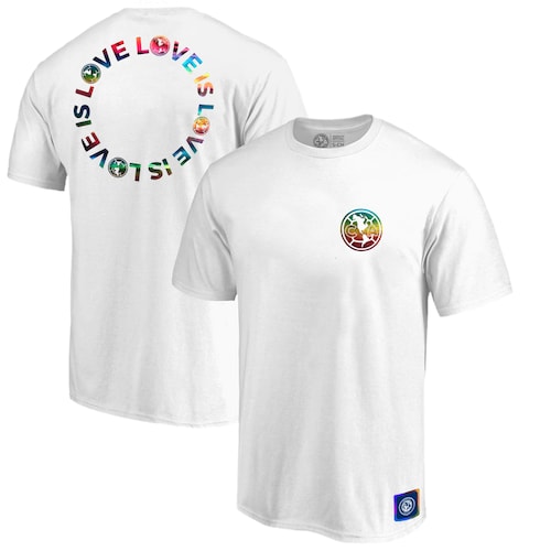 Playera Original Marca AMÉRICA Love is Love