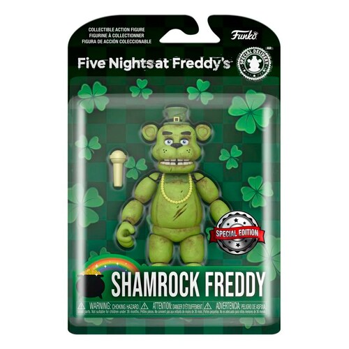 Five Nights at Freddys Shamrock Freddy Exclusivo