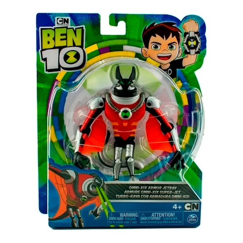 Ben 10 Turbo-Raya con Armadura Omni-Kix