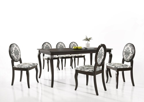 Comedor Summer 6 Sillas Madera.
