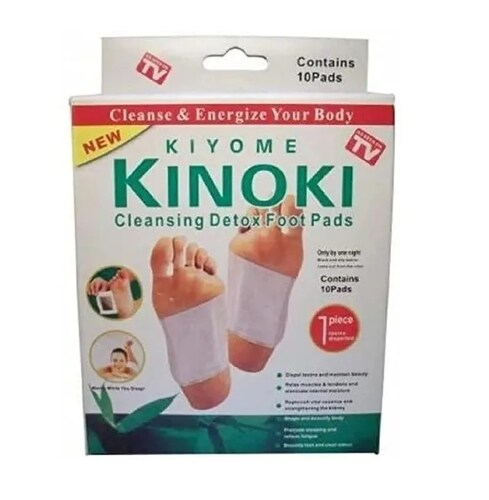 Parches Kinoki 30 piezas desintoxicante, desinflama, dieta