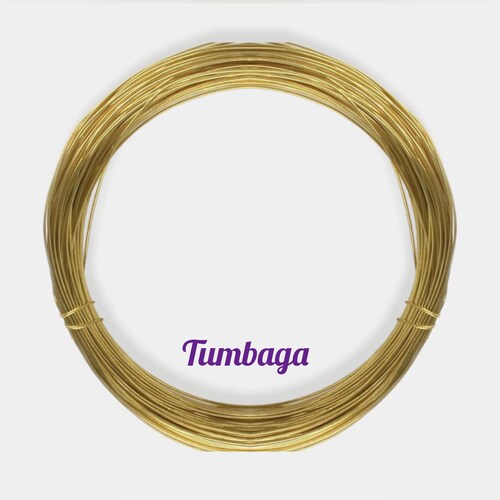 Tumbaga Alambre Viuda Color Para Bisutería Y Joyería Rollo 50gr 