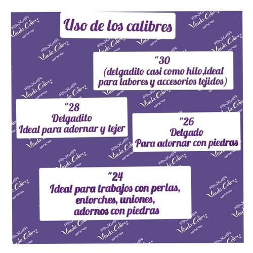Tumbaga Alambre Viuda Color Para Bisutería Y Joyería Rollo 50gr 