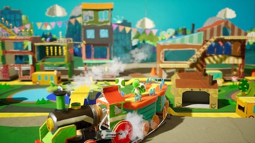 Nintendo Switch Juego Yoshi's Crafted World