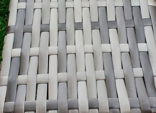 Sala para jardín esquinera juego de 5 Piezas Mesa de Cristal Templado Sofas de Mimbre sintético acojinados