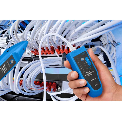 Generador de tonos (Pollo) y probador de cable de red / telefónico HER-254 