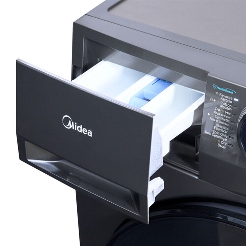 Lavasecadora Midea MF200D125WB-T  Carga Frontal Smart Dial 12.5 Kg / 7 Kg