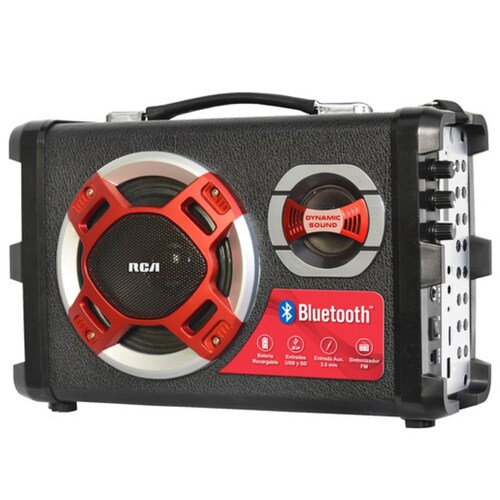Bocina Portable Bluetooth, 25 Watts, Usb/Sd, 3.5Mm, Karaoke Marca Rca