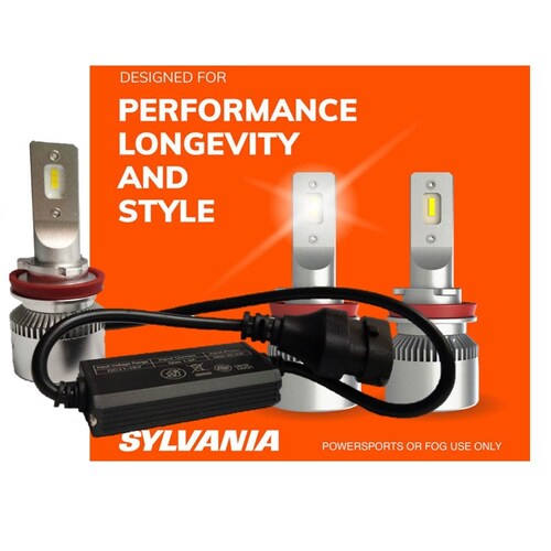      Kit Focos Led 9006 Sylvania 6000k Original Osram