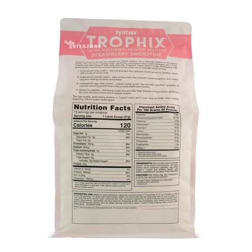 Proteina Syntrax Trophix 5lbs 73 Serv. - Vainilla