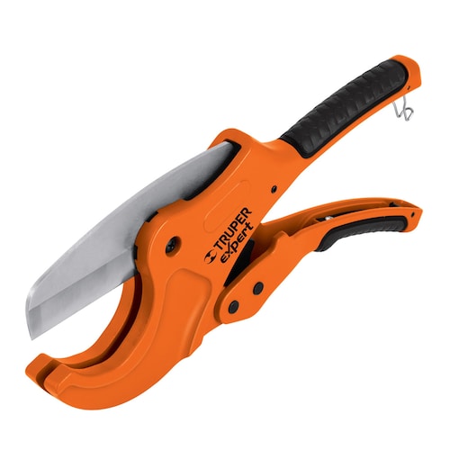  Cortador Profesional para Tubo de Plástico, Uso Rudo, Corte 1/8" a 1-1/8" Cuchilla 20 mm, COT-PVC-X Truper