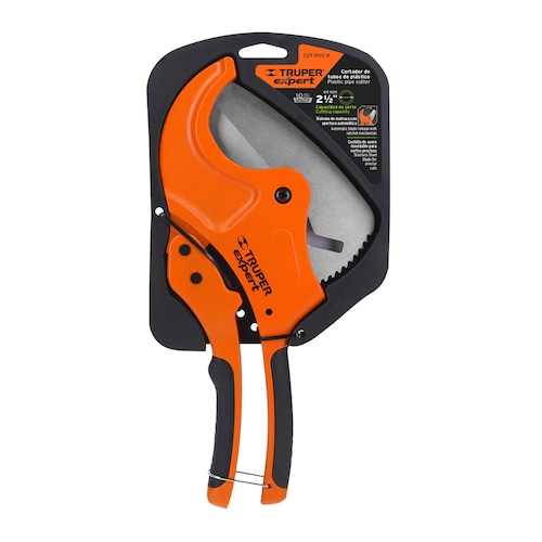  Cortador Profesional para Tubo de Plástico, Uso Rudo, Corte 1/8" a 1-1/8" Cuchilla 20 mm, COT-PVC-X Truper