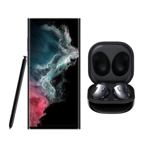 Samsung Galaxy S22 ULTRA 5G 128GB Negro Snapdragon Reacondicionado Grado A.