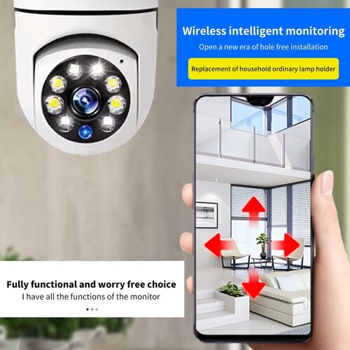 Camara de seguridad tipo FOCO
