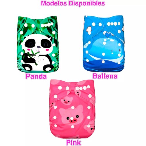Pañal Ecológico Doble Barrera Con Inserto 4 Capas Ecobaby