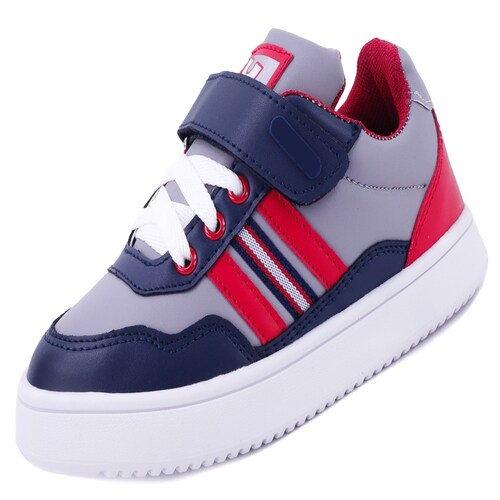 Tenis Niño Deportivos Arco Ortopédico Velcro MAK II-MGR