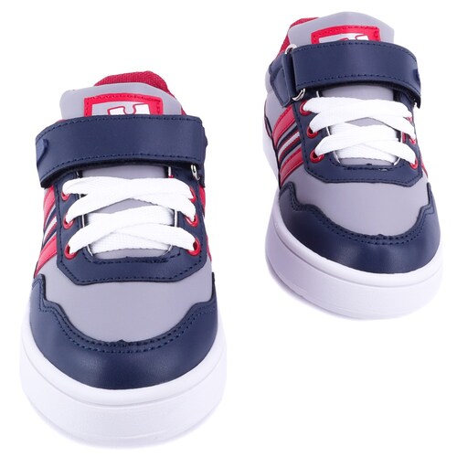 Tenis Niño Deportivos Arco Ortopédico Velcro MAK II-MGR